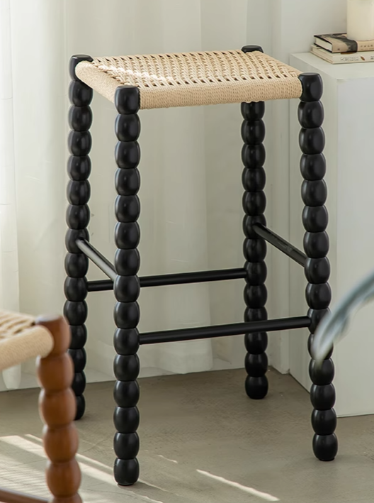 Bobby Bar Stool (Black)