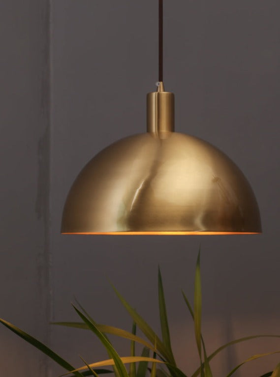 Taylor Brass Pendant Light