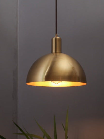 Taylor Brass Pendant Light